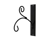 Metal wall hanger, set of 2 for lanterns and hanging baskets