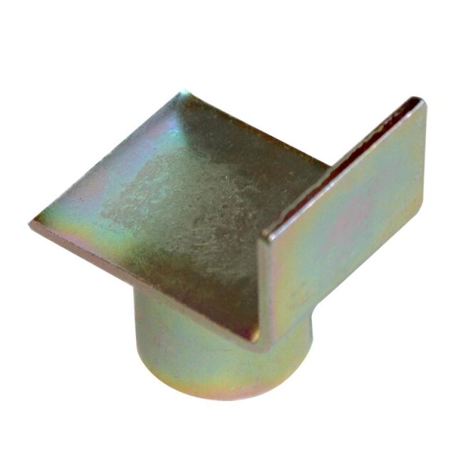 Adapter for punch jack with single edge upstand