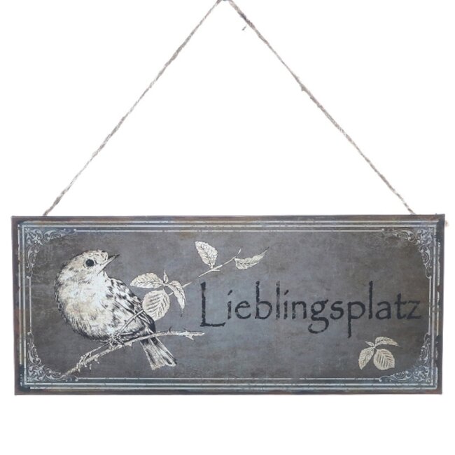 Yndlingsstedskilt, fuglemotiv