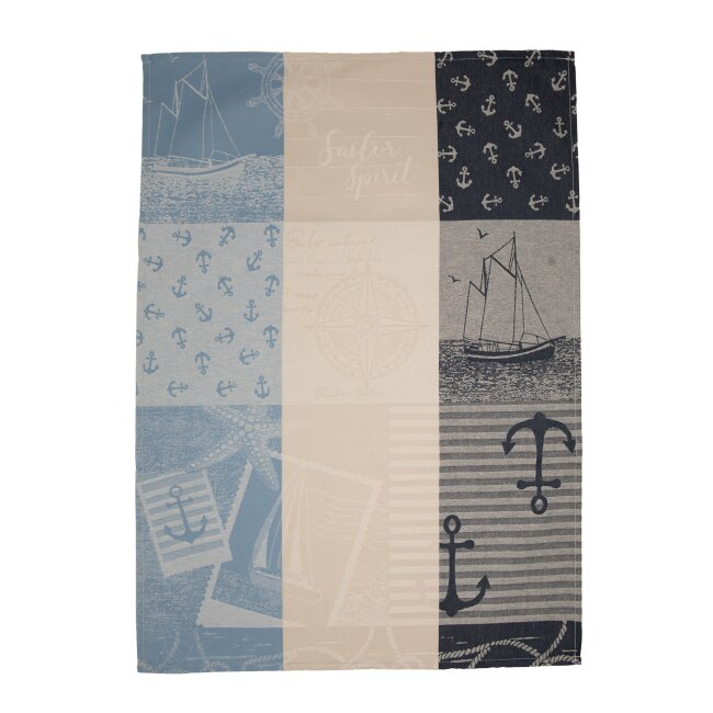 Sailor tea towel