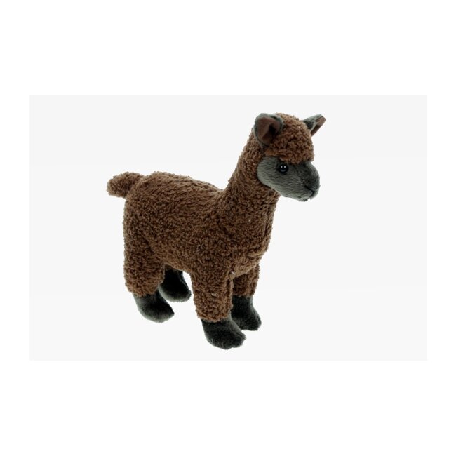 Plush alpaca brown 20 cm