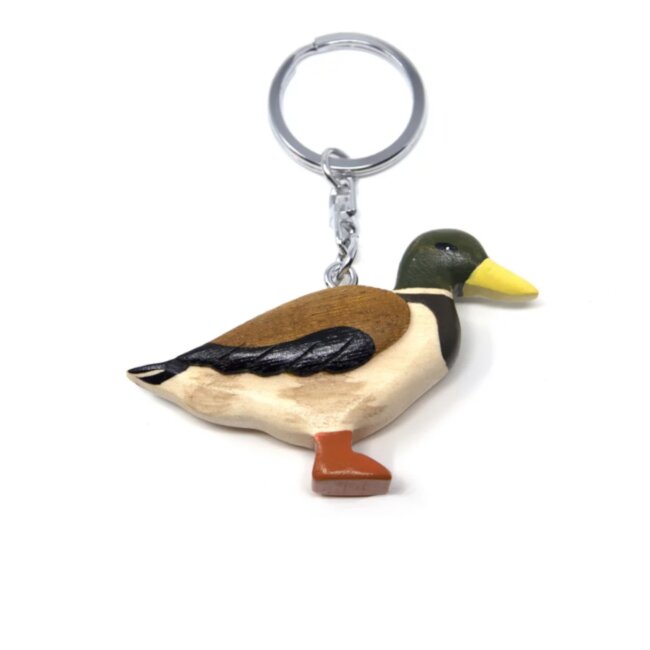 Holz Anhänger Erpel