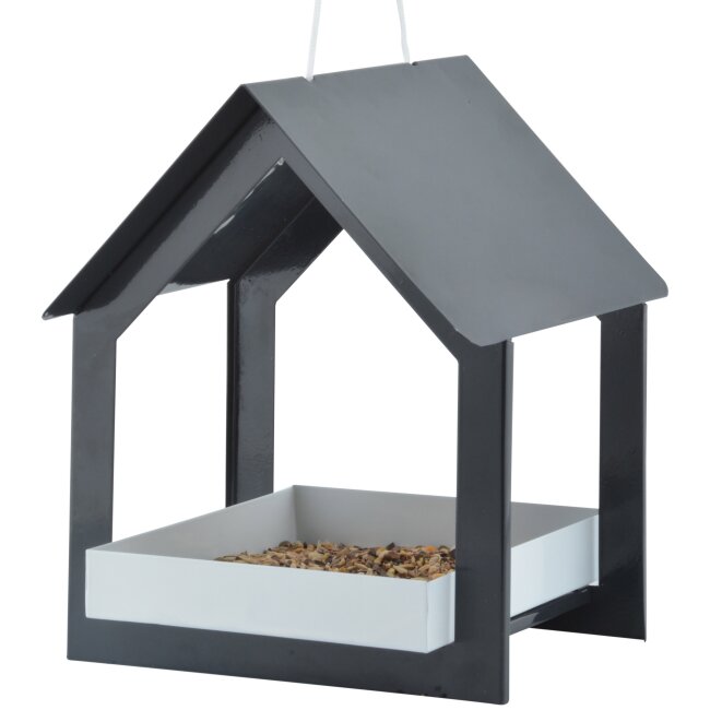 Feeder hanging anthracite / white