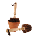 Brosse pour pots de fleurs en bois de frêne et...
