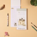 Crackers about Cheese Einkaufszettel Block mit Magnet...