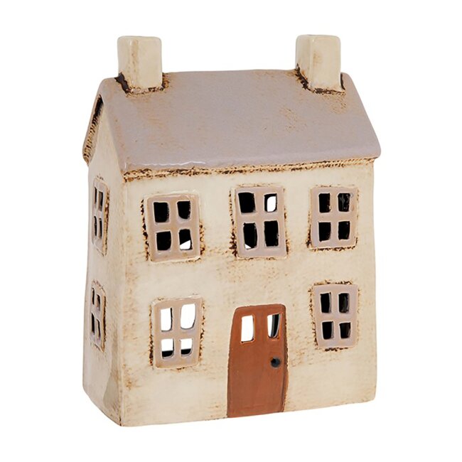 Village Pottery fyrfadsstage, landsted, keramik, håndlavet