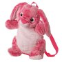 Kindergarten backpack, bunny, pink/white, approx. 33 x 18 cm