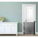 Sicherheitstür für Tiere und Kleinkinder, leicht montierbares Schutzgitter schwarz