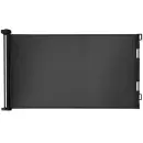 Sicherheitstür für Tiere und Kleinkinder, leicht montierbares Schutzgitter schwarz