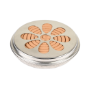 Citronella 10 spirales avec support en zinc